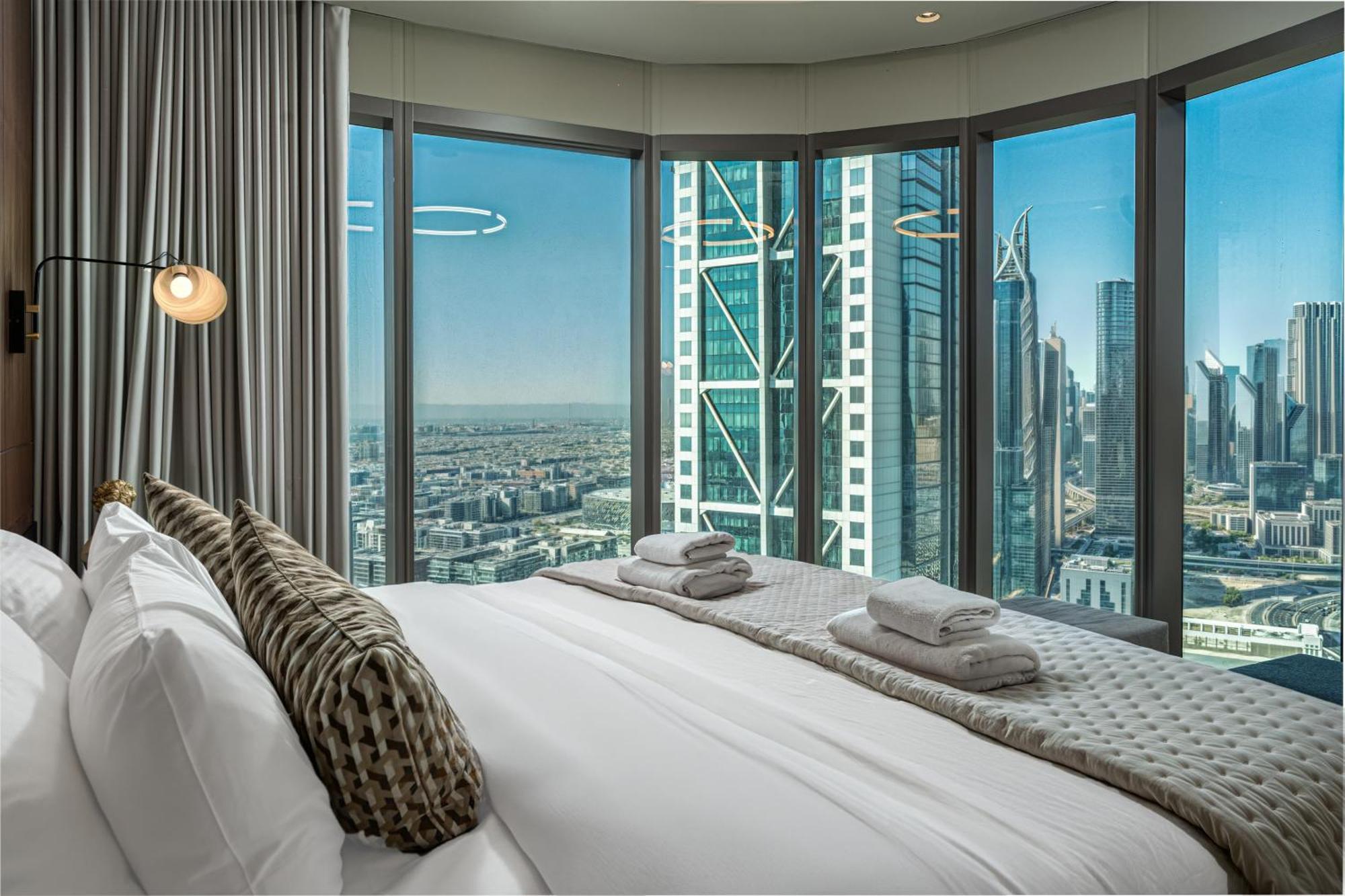 Apartment Scenic Infinity Pool With Burj Khalifa Views