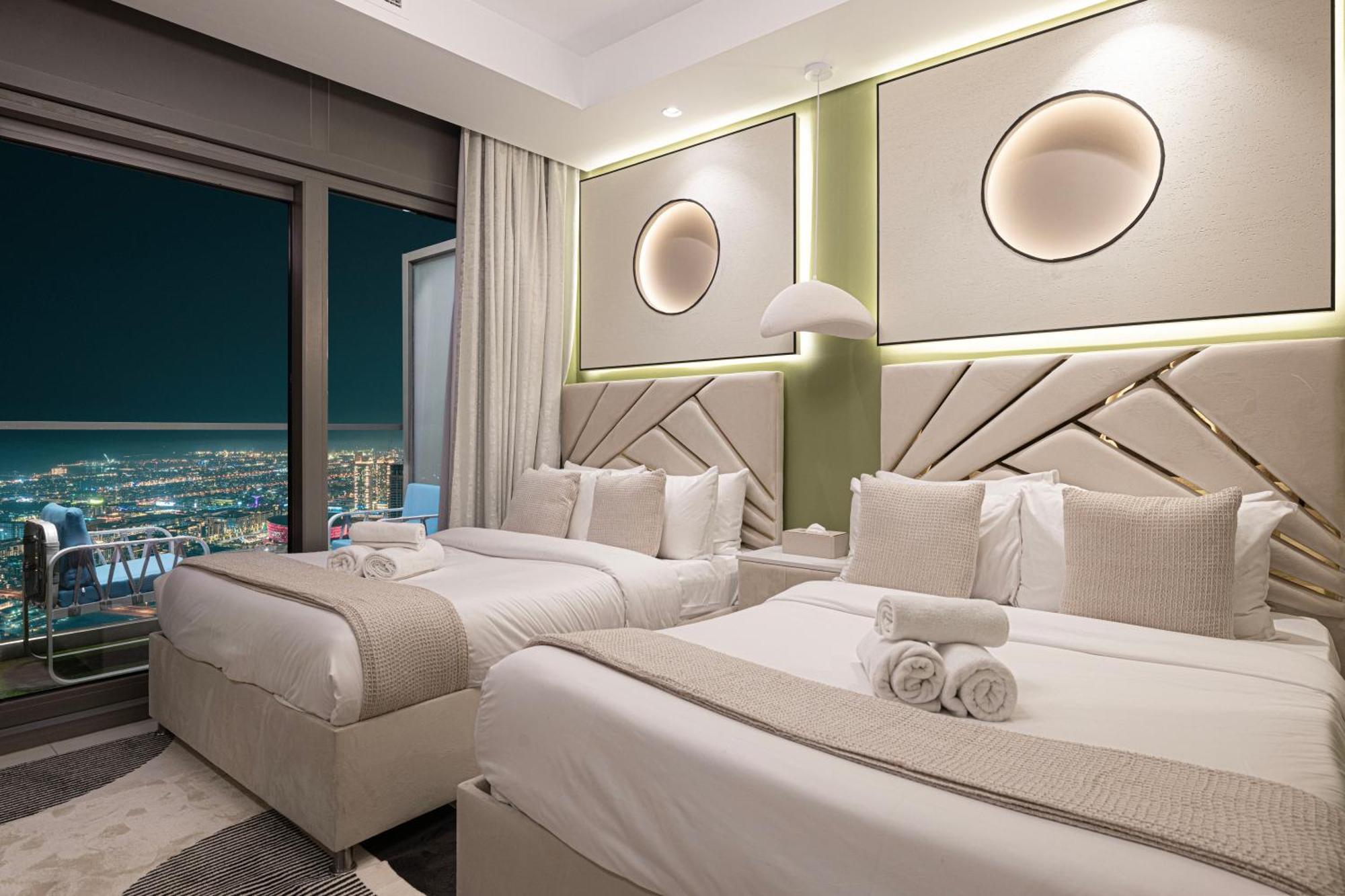 Apartment Scenic Infinity Pool With Burj Khalifa Views Dubai