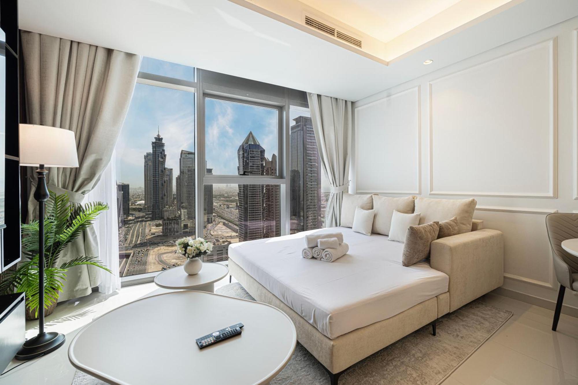 Apartment Scenic Infinity Pool With Burj Khalifa Views