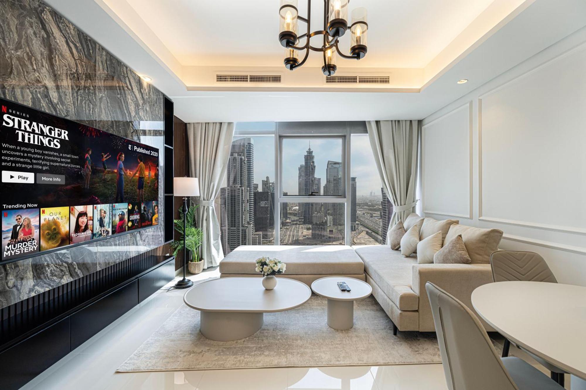 Apartment Scenic Infinity Pool With Burj Khalifa Views *